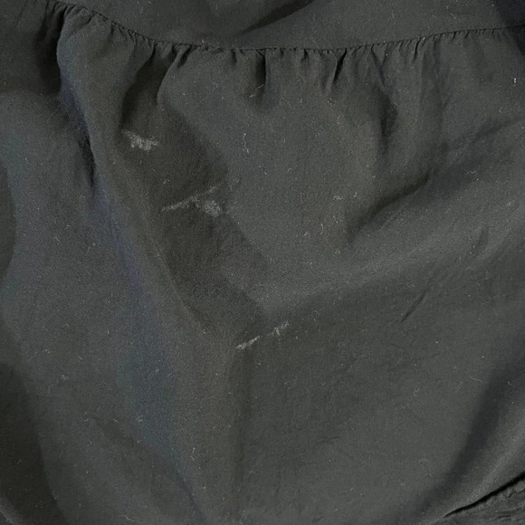 Ava & Viv Black Maxi Dress Size 3X Spaghetti Straps Waist Tie Casual Plain Basic - Picture 6 of 8